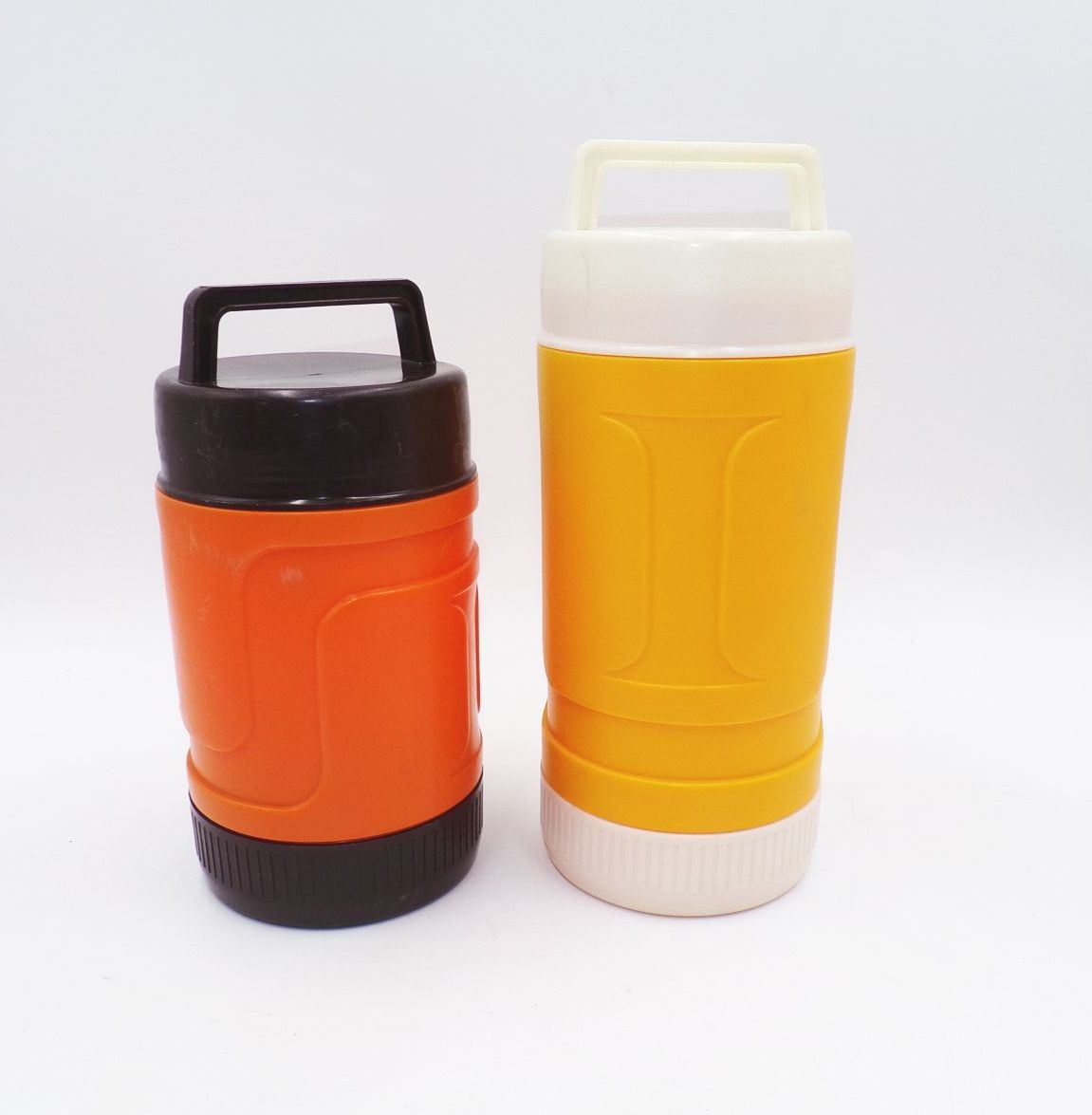 Eisbehälter Thermosflasche DDR Eisbombe 2 Stück Retro