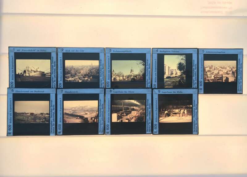 Foto Lehrmaterial Glasdias Länder Lehrmittel Sowjetunion DDR Deutschland Dias