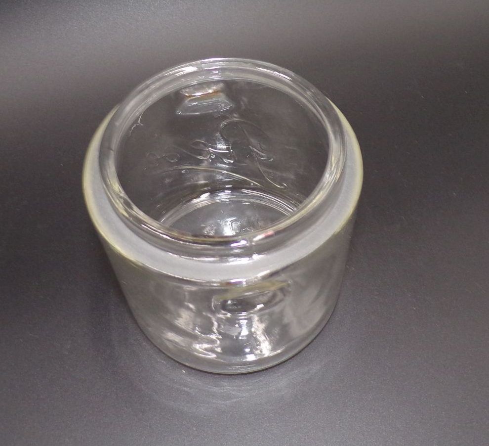 Altes Siemens Glas Einmachglas Vorratsglas Kompottglas Rex Einkochglas