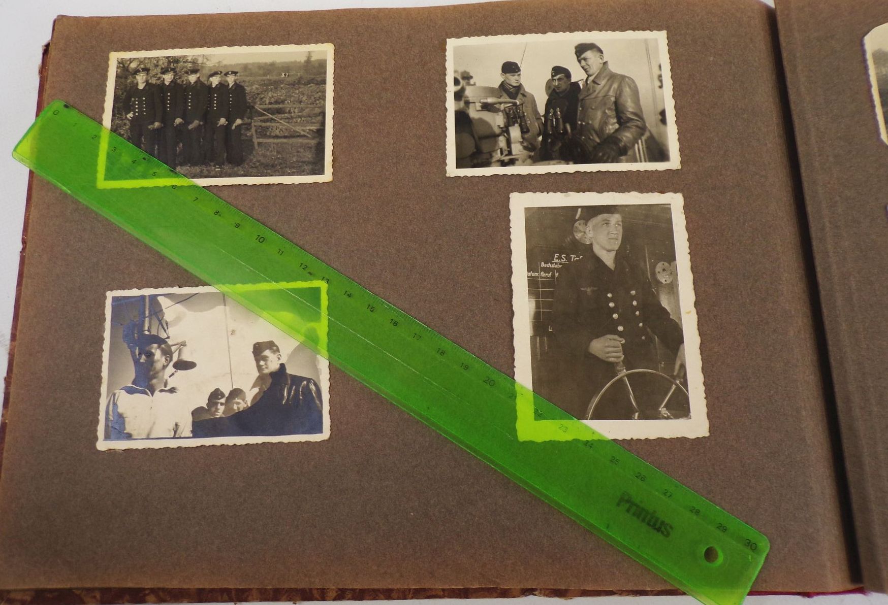 Marine Fotoalbum 2 Wk Schiffe Libau Norwegen Fjorde Matrosen WW2