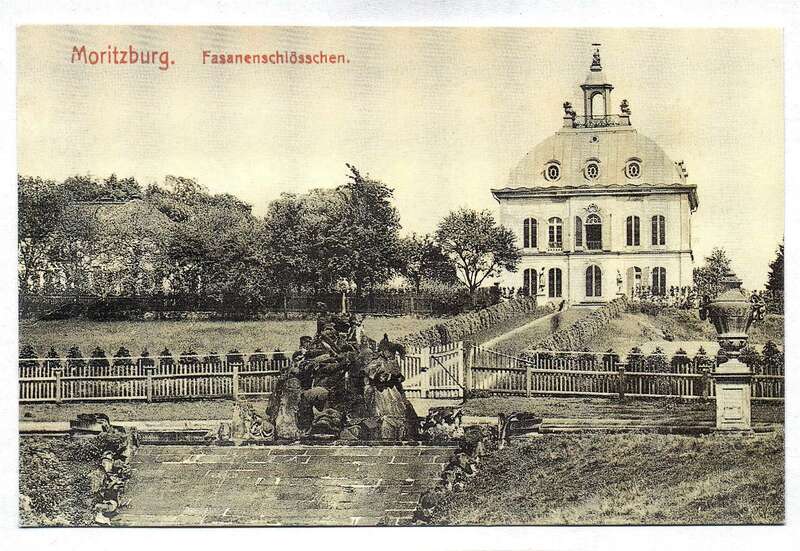Ak Moritzburg Fasanenschlösschen Sachsen