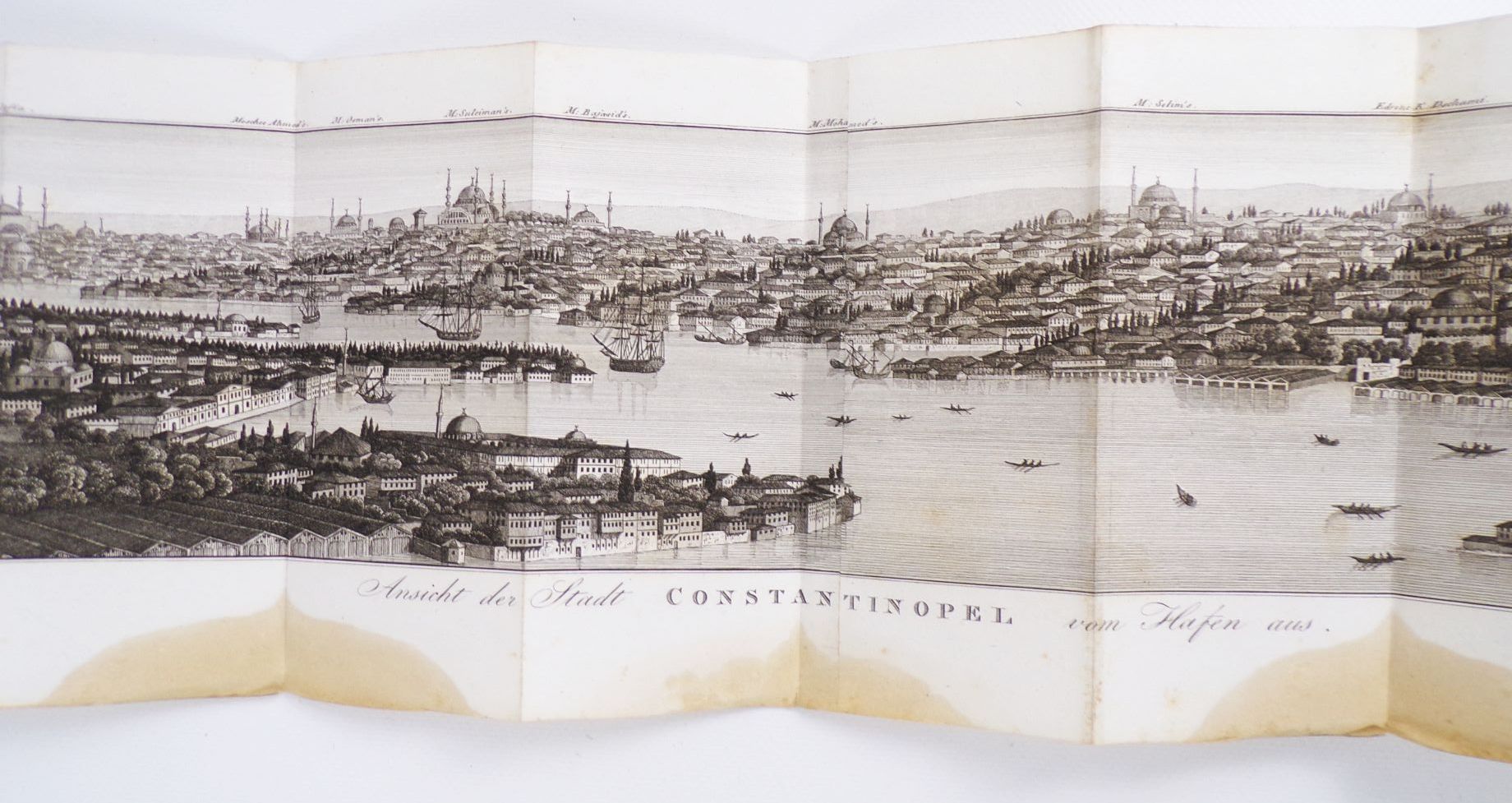 Türkei 3 Bände Miniaturgemälde aus der Länder und Völkerkunde 1824 Kupfer