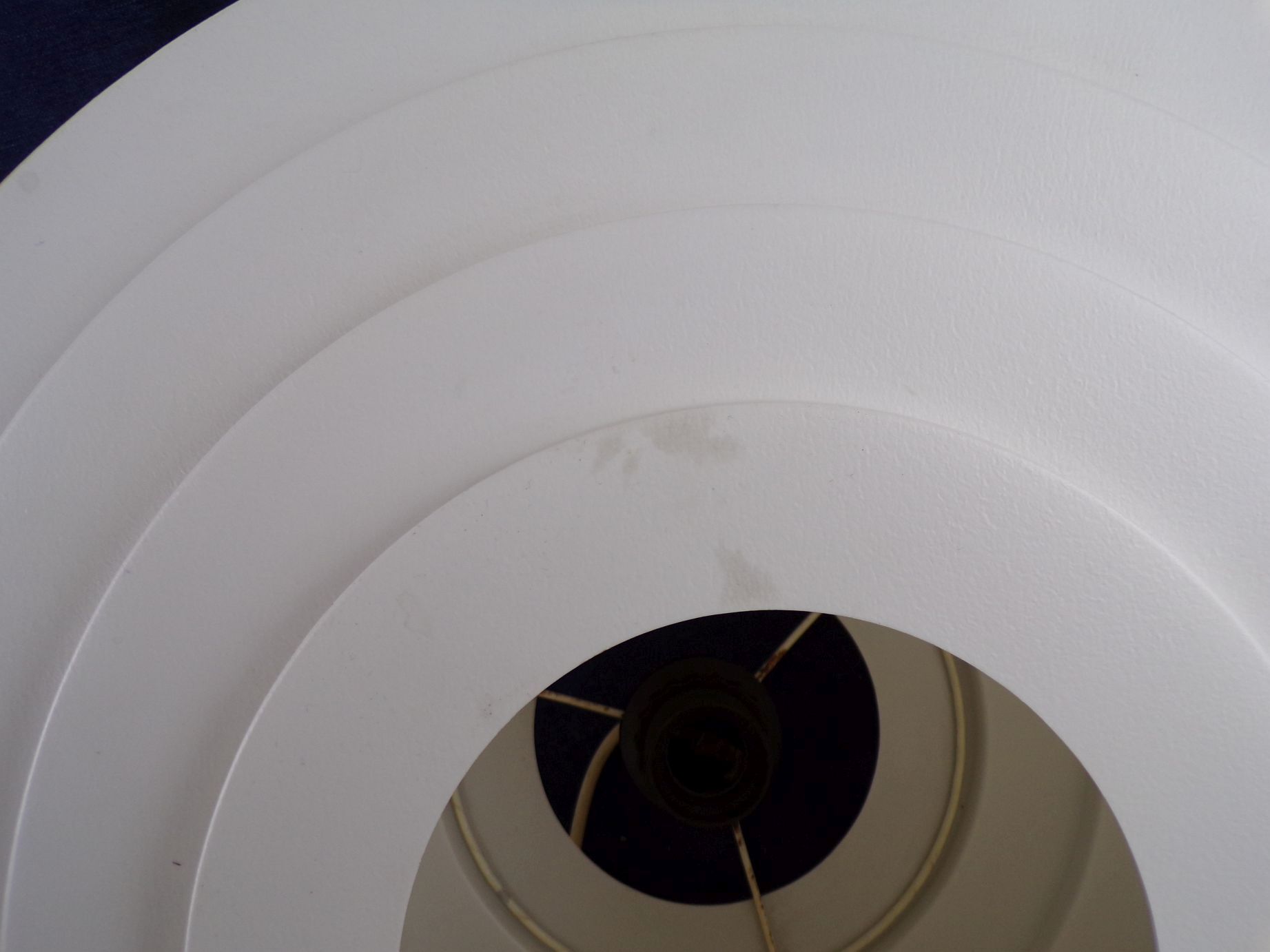 Alte Deckenleuchte Kinder Eisenbahn Rund E27 Kunststoff Lampe 