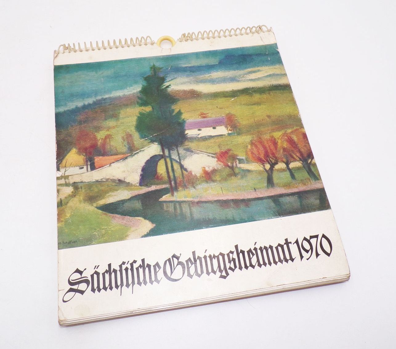 Kalender Sächsische Gebirgsheimat 1970 Oberlausitzer Kunstverlag