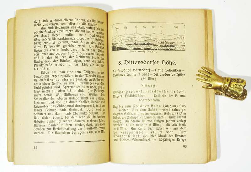 Chemnitzer Heimatführer Wegweiser für Heimatfreunde 1920 