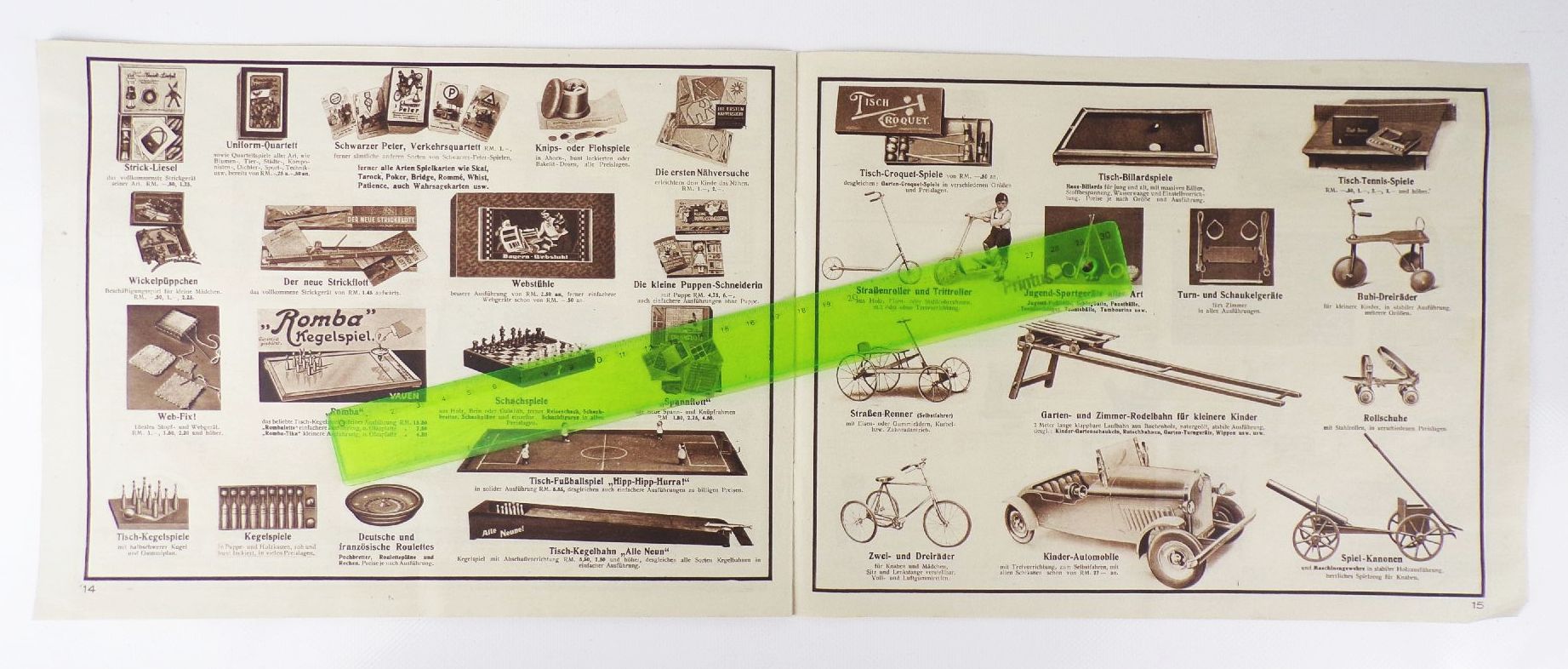 Alter Spielzeug Katalog 1933 Forchthammer Regensburg Alter Spielzeug Katalog 1933 Forchthammer Regensburg