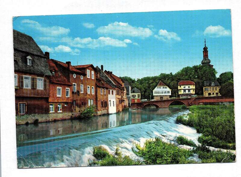 Ak Bad Kreuznach Rheinland-Pfalz Am Wasser Brücke Postkarte