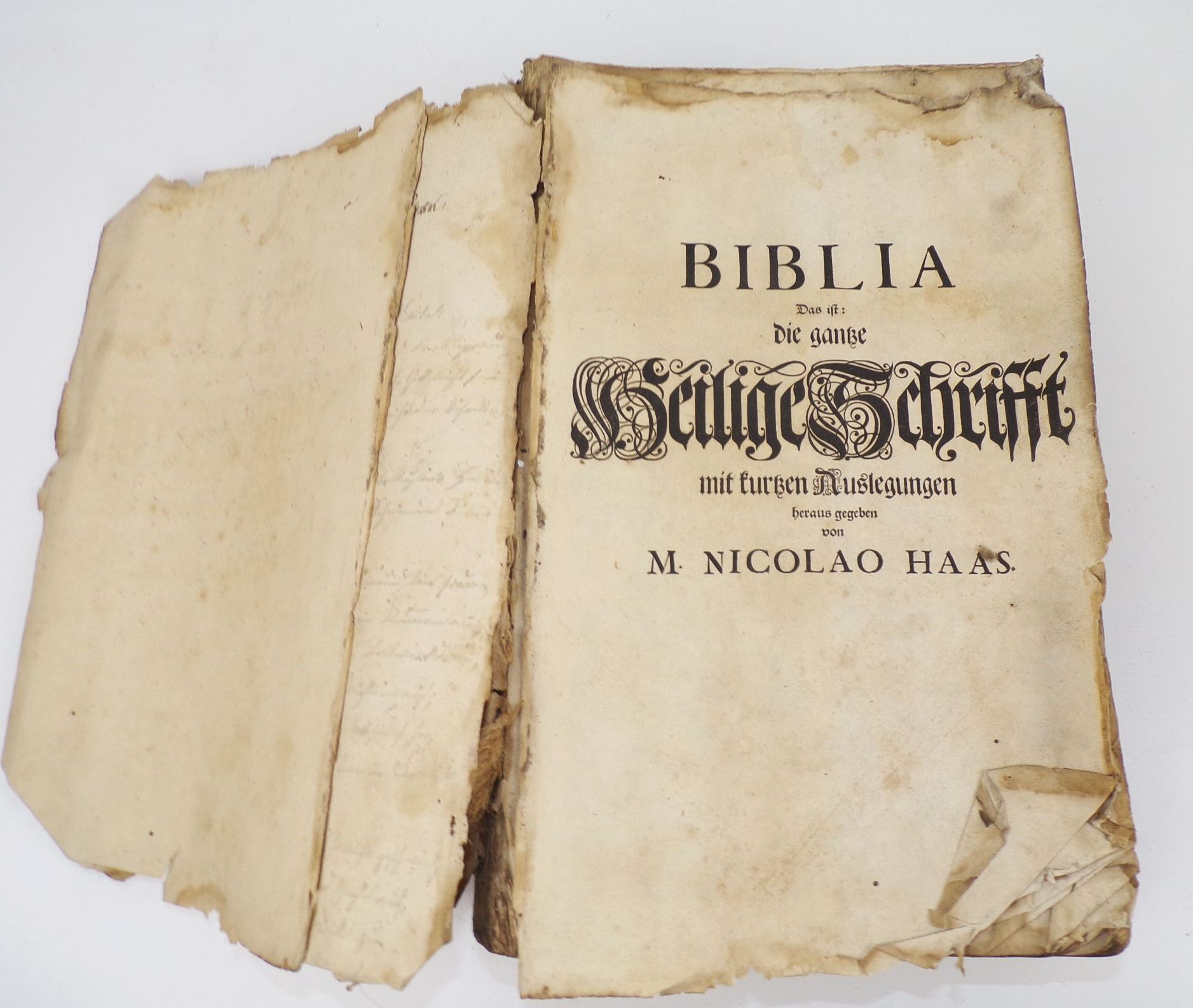 Martin Luther Bibel 1707 Heilige Schrift Altes Neues Testament