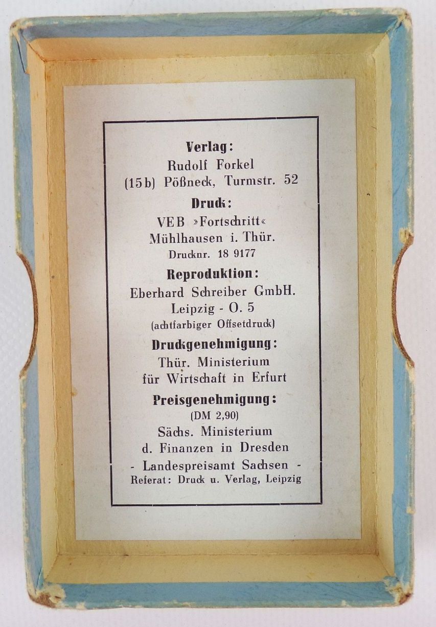 Guten Appetit Lehr Quartettspiel Schwarzer Peter Küchenkräuter um 1955 Guten Appetit Lehr Quartettspiel Schwarzer Peter Küchenkräuter um 1955