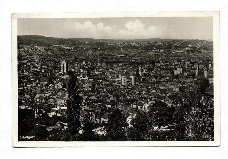 Ak Foto Stuttgart 1935
