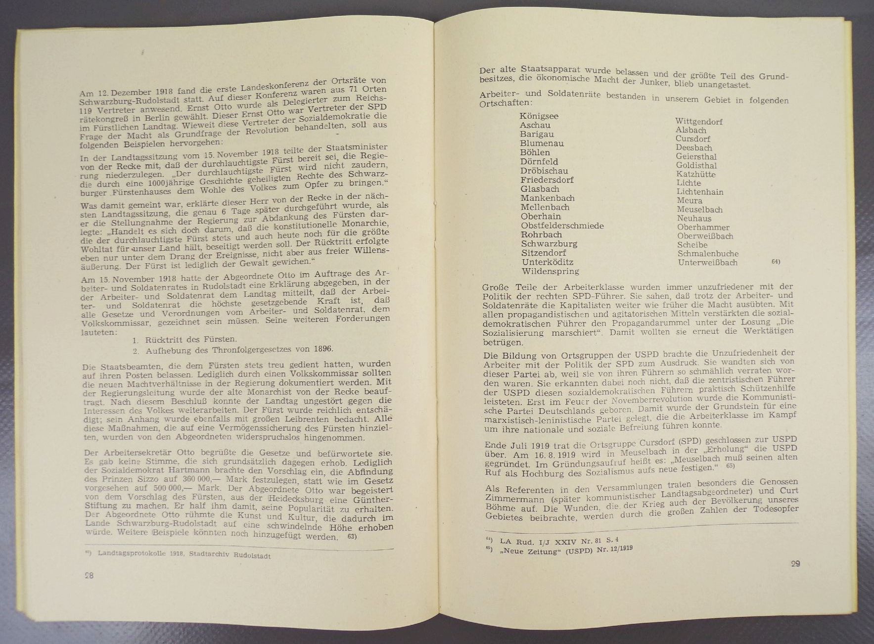 Dem Morgenrot entgegen Geschichte Arbeiterbewegung Kreis Neuhaus am Rennweg 1958