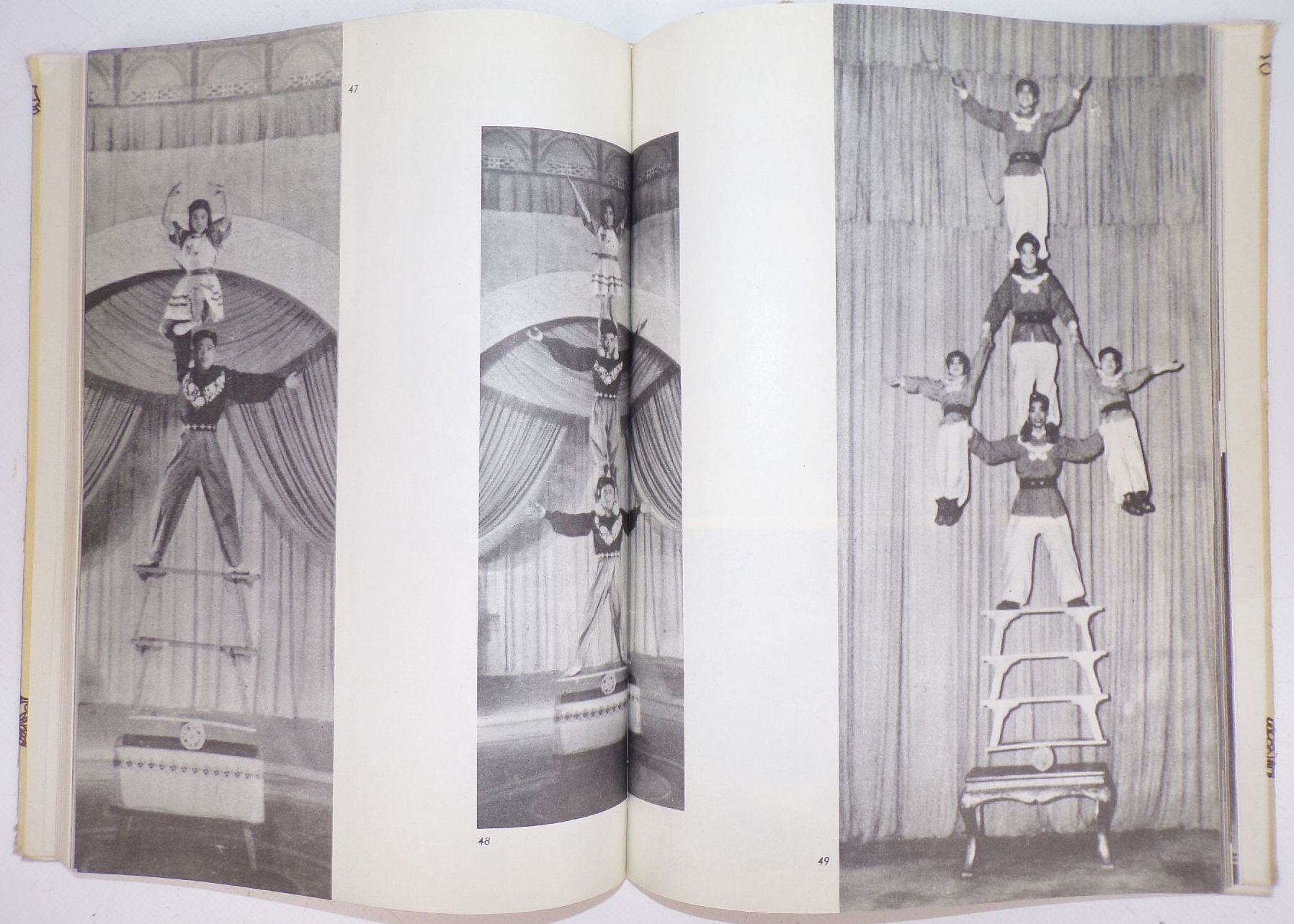 Chinesische Akrobatische Kunst 1959 China Chinesisch Zirkus Circus Buch