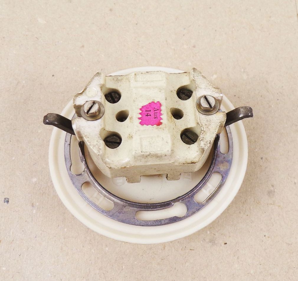 Lichtschalter Vintage Weiss An Aus alter Schalter 