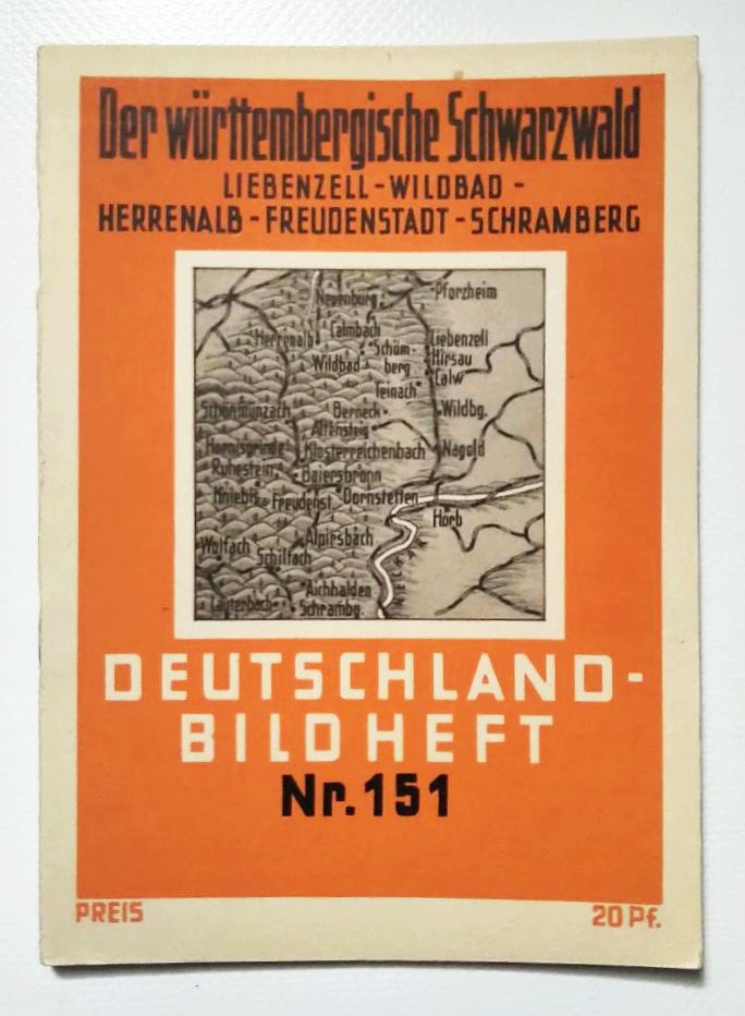 Deutschland Bild Heft Nr 151 Der württembergische Schwarzwald Liebenzell Deutschland Bild Heft Nr 151 Der württembergische Schwarzwald Liebenzell