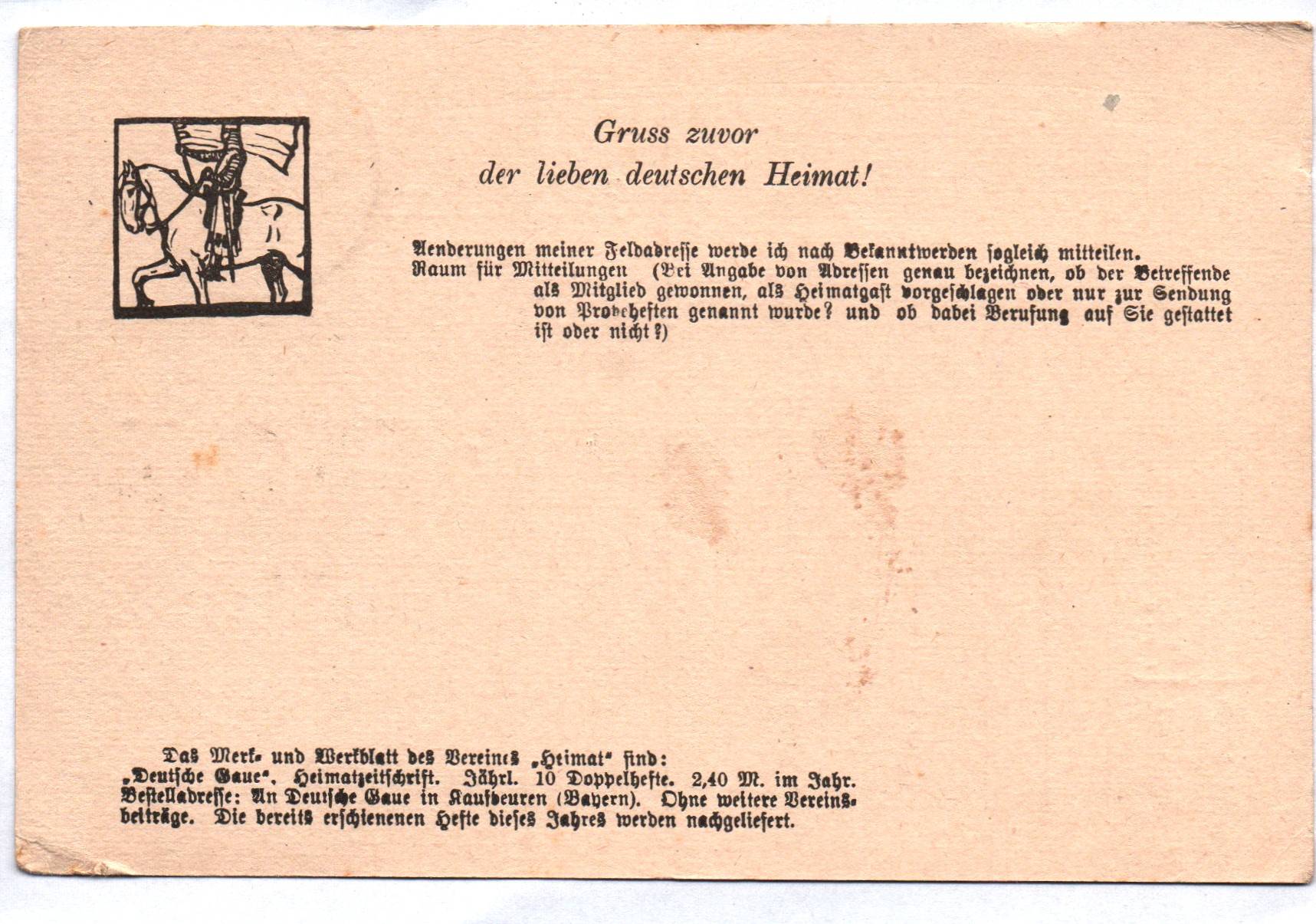 Feldpostkarte 1 Weltkrieg Bayern LIR No 1 Kassenverwaltung Stempel 1917 Feldpostkarte 1 Weltkrieg Bayern LIR No 1 Kassenverwaltung Stempel 1917
