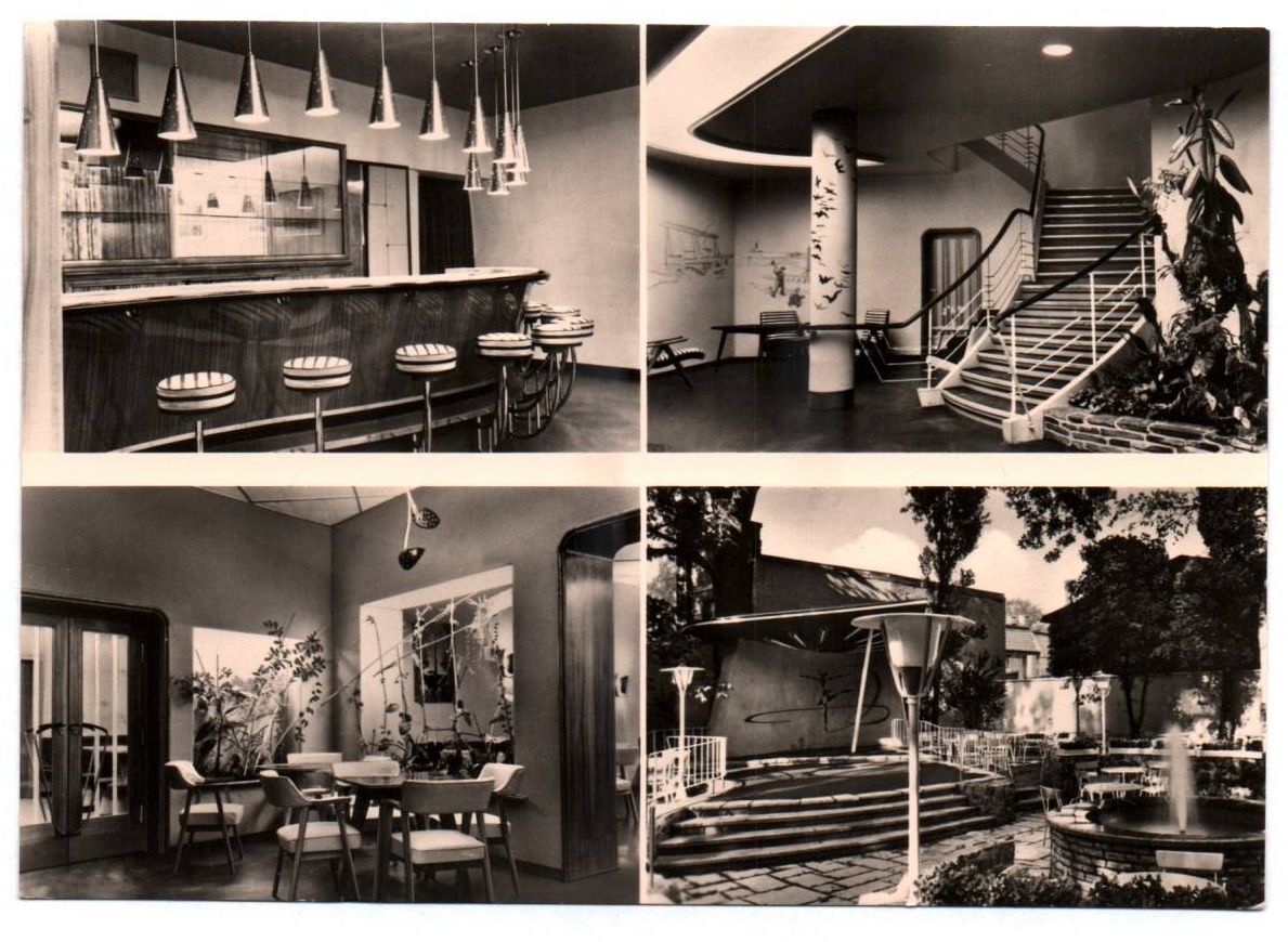 Ak Wismar VEB Mathias Thesen Werft Klubhaus 1962 DDR