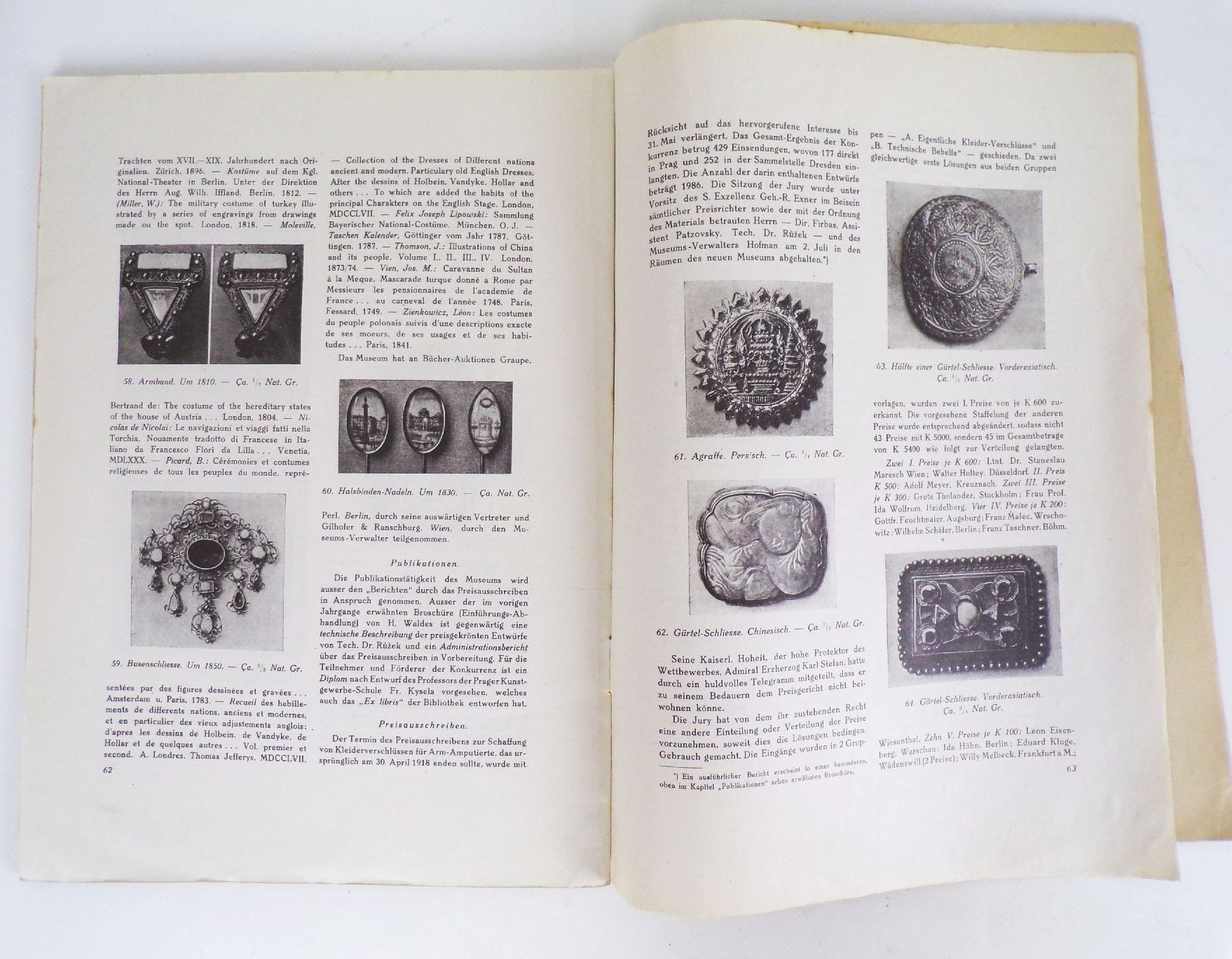 Berichte aus dem Knopf Museum Heinrich Waldes Prag Wrschowitz 1918 