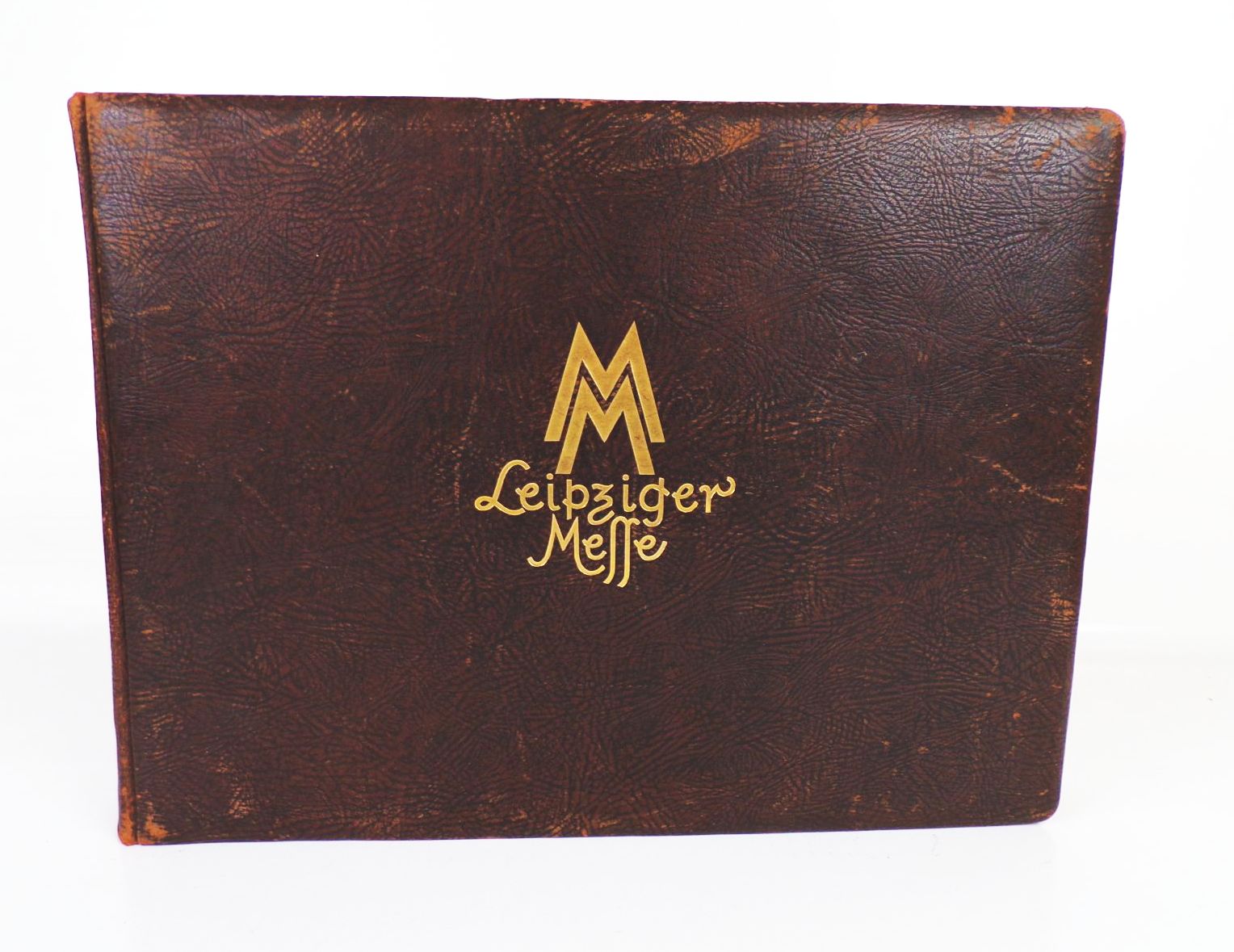 Prachtvolles Fotoalbum Leipziger Messe Ledereinband um 1930 Fotos Prachtvolles Fotoalbum Leipziger Messe Ledereinband um 1930 Fotos