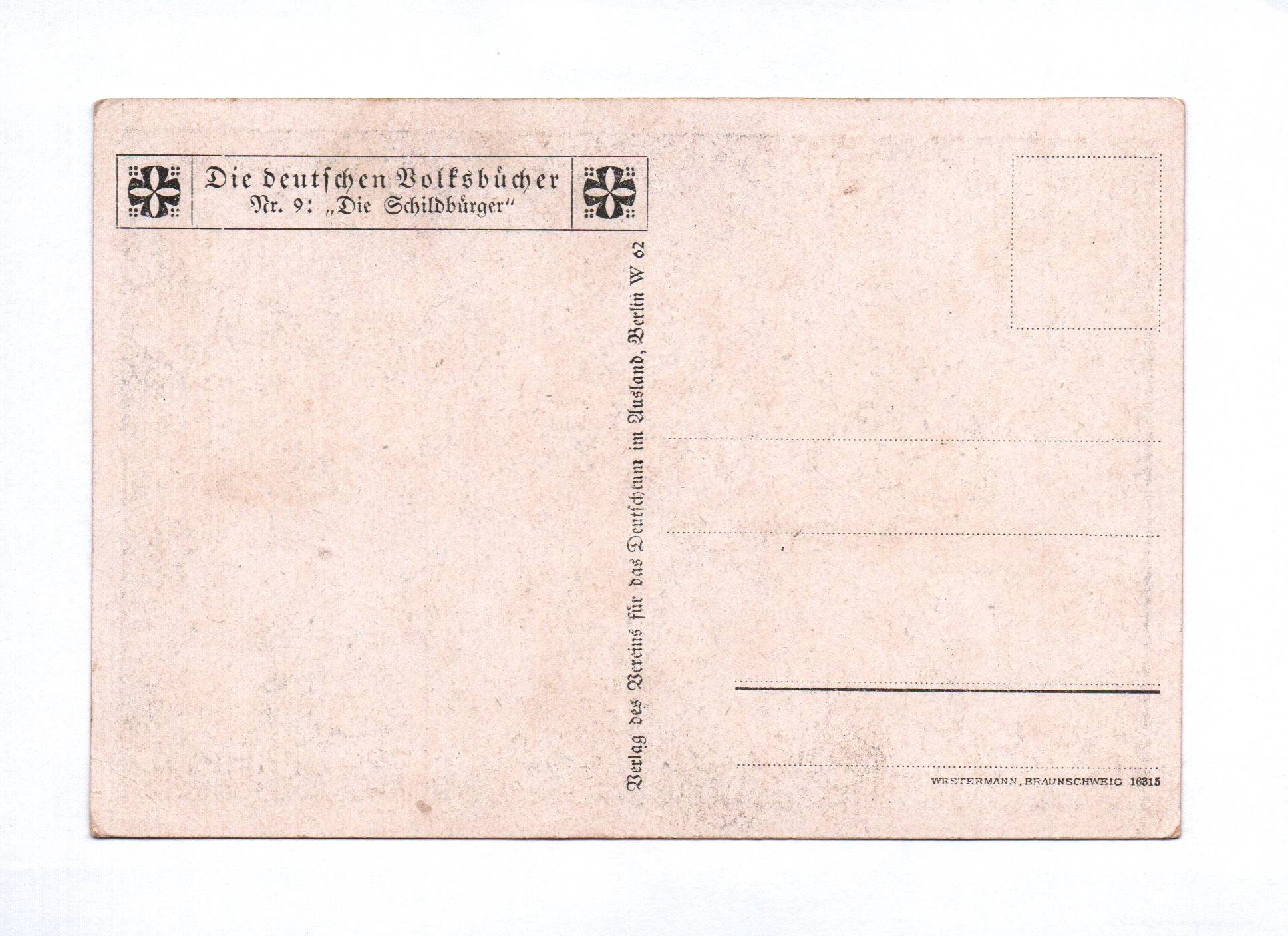 Künstler Ak Schildbürger ziehen Kuh auf die Mauer Nr 9 Künstler Ak Schildbürger ziehen Kuh auf die Mauer Nr 9