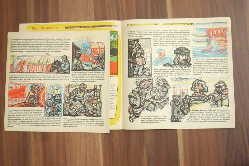 Atze Heft 2 Jahrgang 1961 DDR Comic Die Rettung