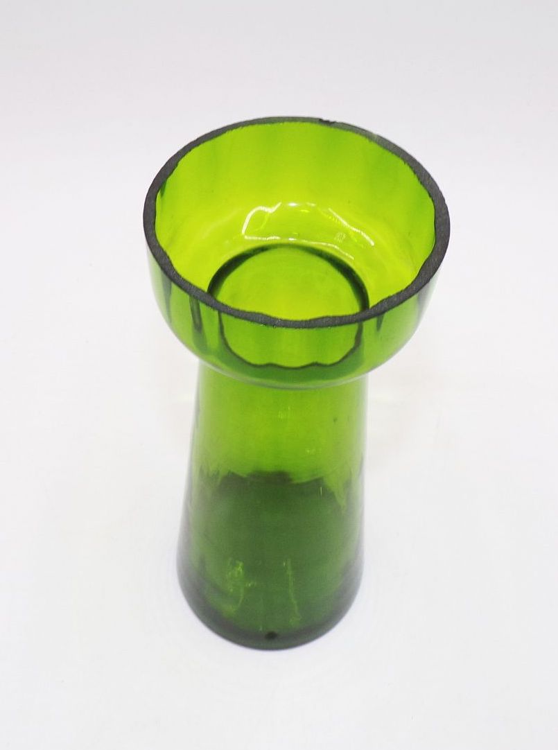 Altes Hyazinthenglas Antik Glas grün Zwiebelglas Altes Hyazinthenglas Antik Glas grün Zwiebelglas