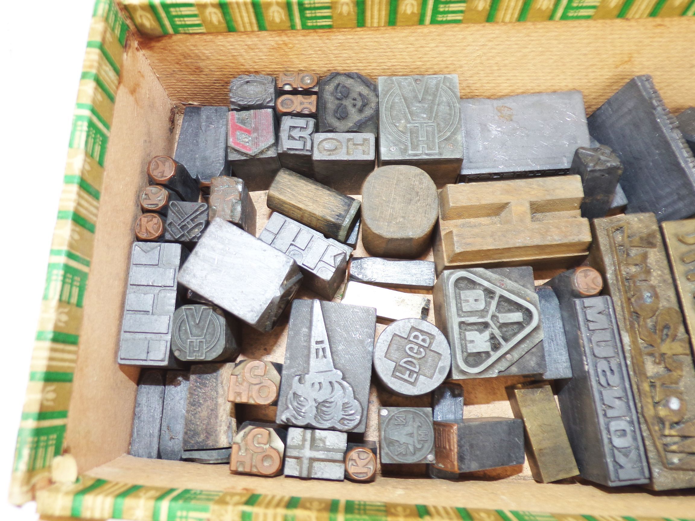 Konvolut DDR Klischee Druckstöcke Konsum FDGB Ifa HO Markant IKA 