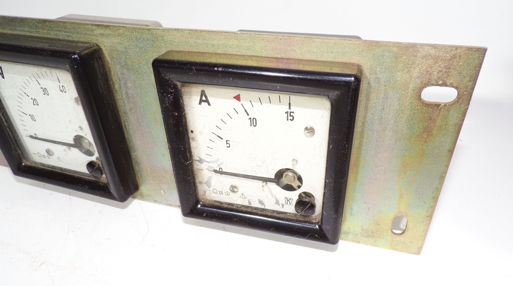 Konvolut Meßgeräte Amperemeter Voltmeter 