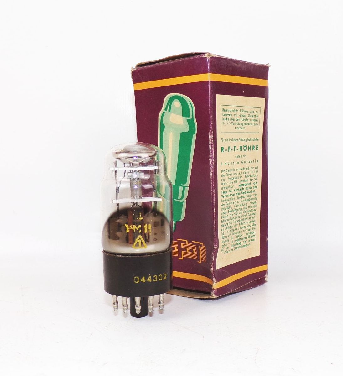 RFT Röhre EM11 Magisches Auge OVP tube 