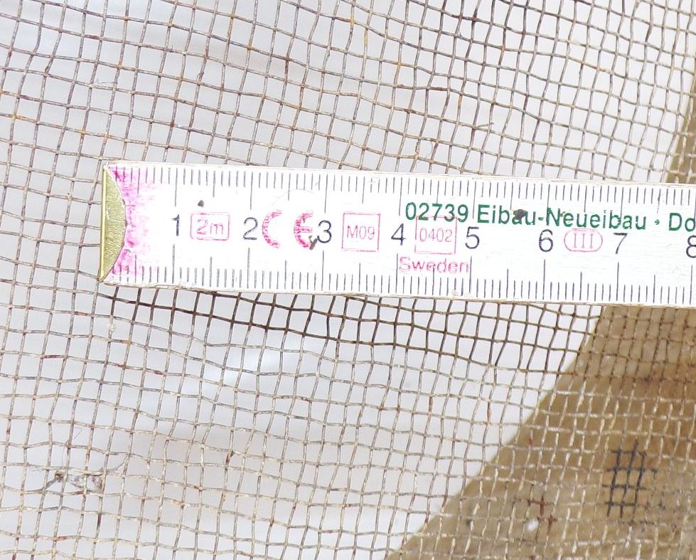 Altes Erdsieb Durchmesser 44 cm Metallsieb Gartensieb Gartendeko 