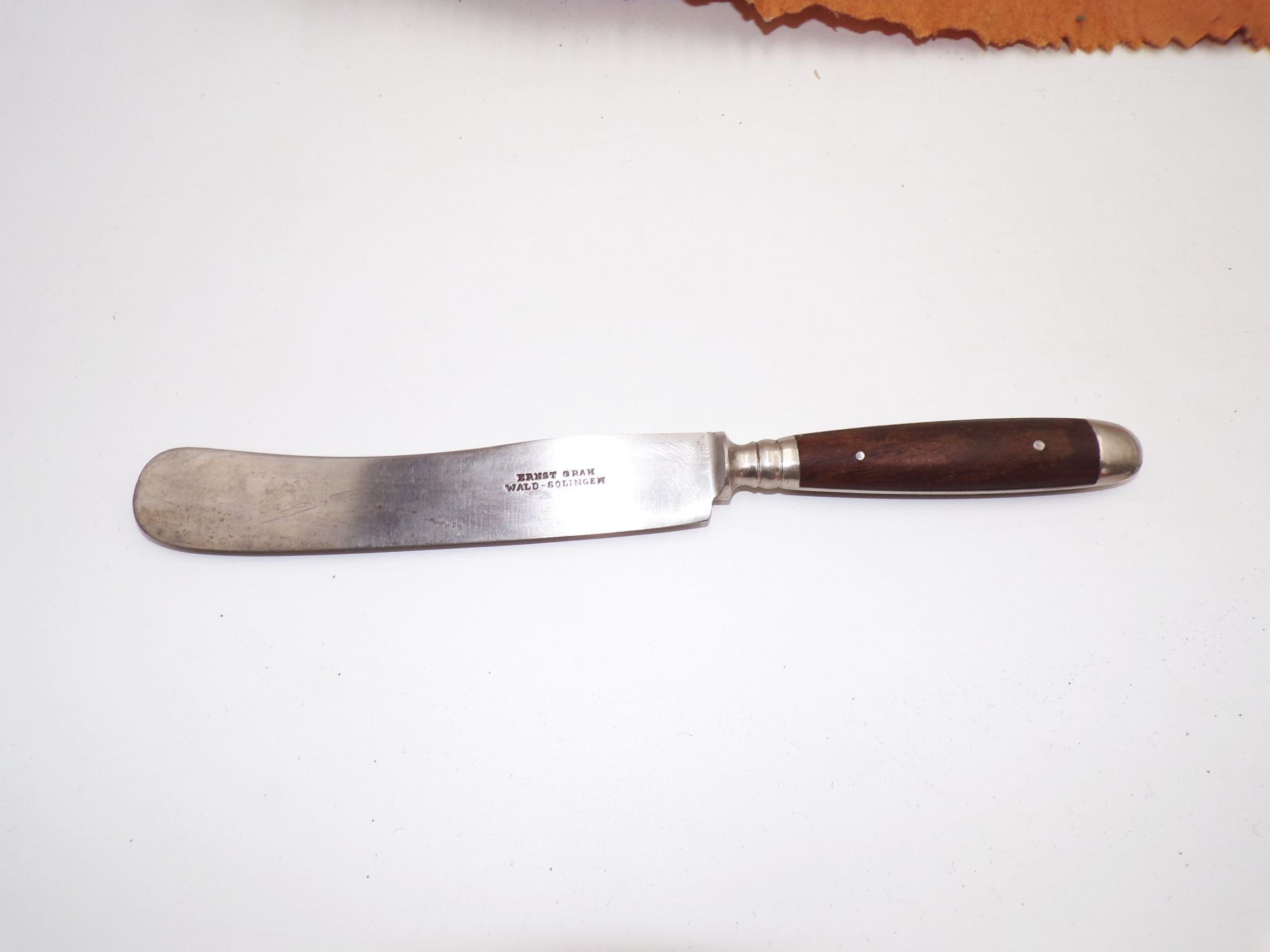 Altes Solingen Besteck Messer Gabel 24 Teile Besteckwickel Antik 