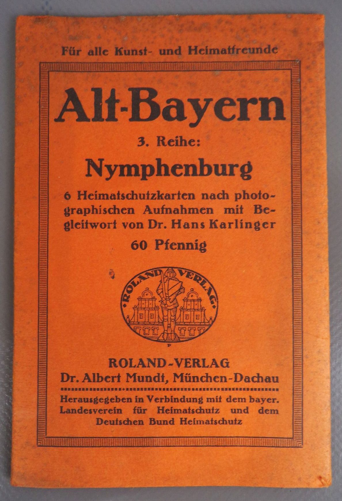 Alte Postkarten Serie Alt Bayern 3 Reihe Nymphenburg 6 Ansichtskarten Alte Postkarten Serie Alt Bayern 3 Reihe Nymphenburg 6 Ansichtskarten