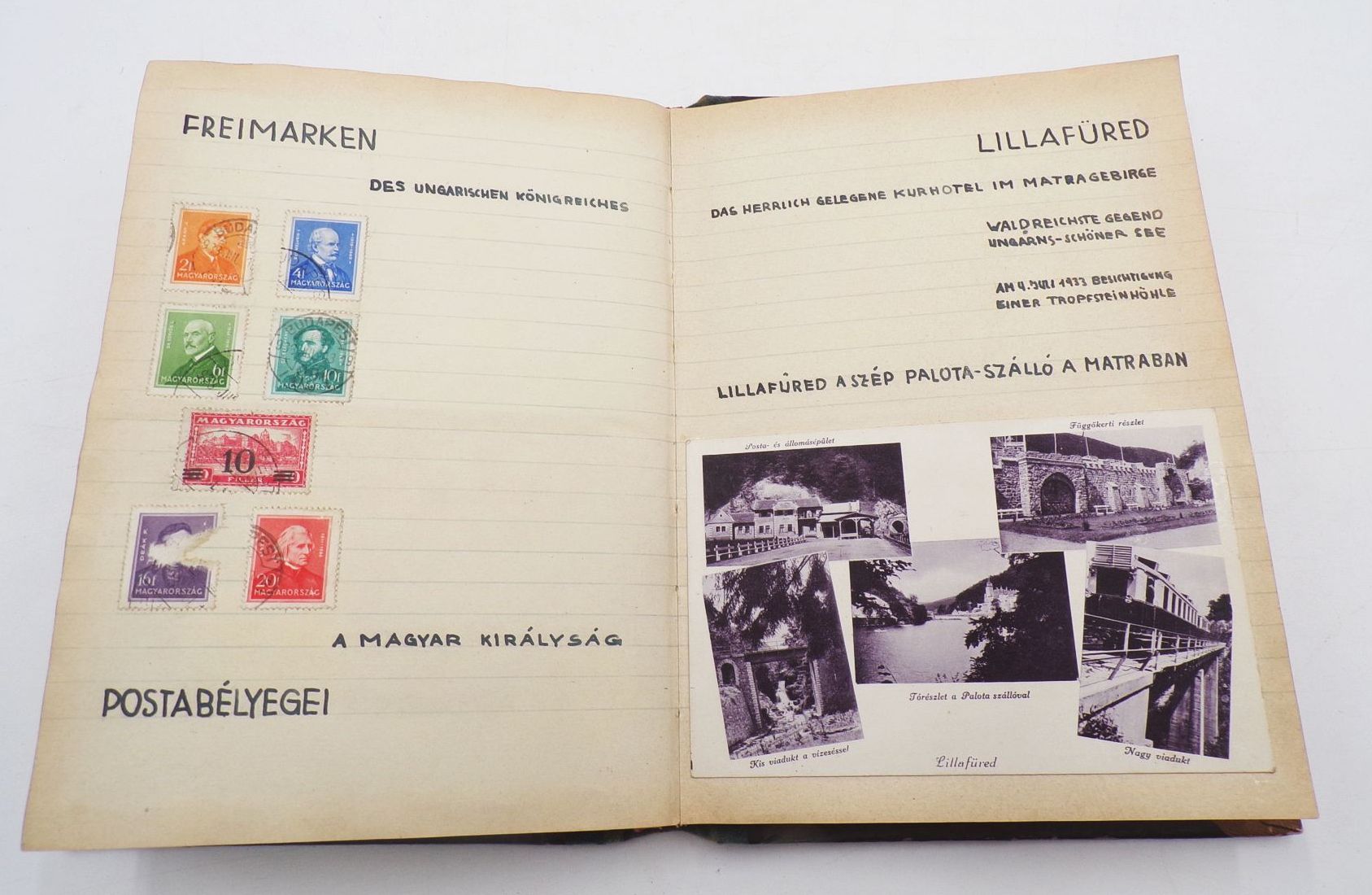Reisetagebuch Italien 1933 Drittes Reich handgeschrieben mit Postkarten Fotos und Ausschnitten Reisetagebuch Italien 1933 Drittes Reich handgeschrieben mit Postkarten Fotos und Ausschnitten
