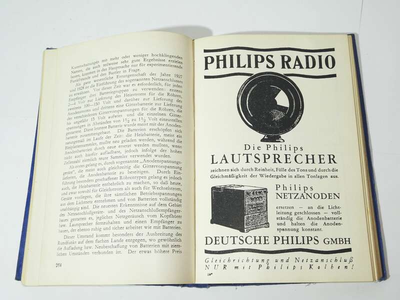 Rundfunk Jahrbuch 1929 Reichs - Rundfunk Gesellschaft Berlin Radio 