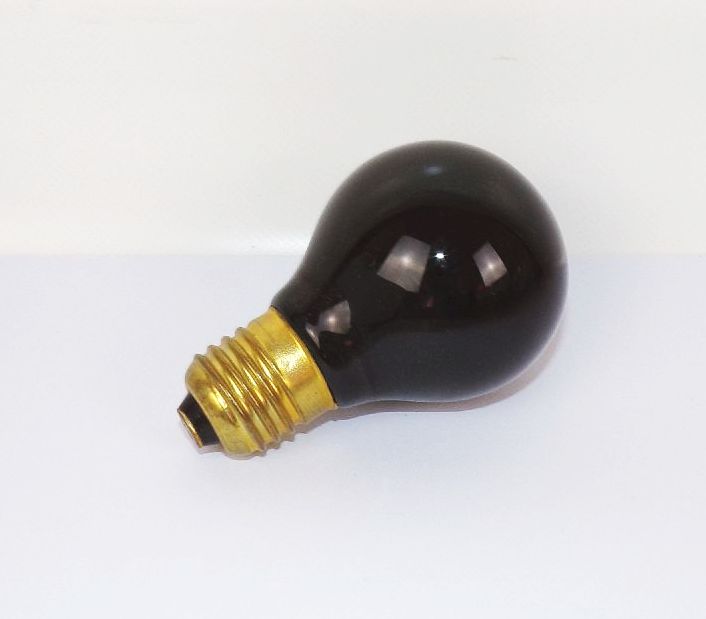 Alte Glühbirne Glühlampe Rot E27 Partybeleuchtung 10 Watt für Lichterkette