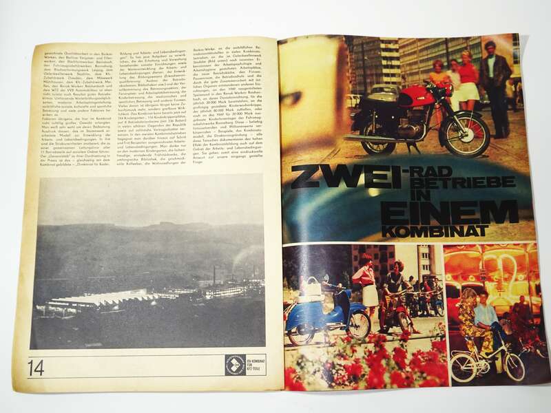 DDR Mobil Report Nr 2 1970 Ifa Wartburg Trabant Simson 