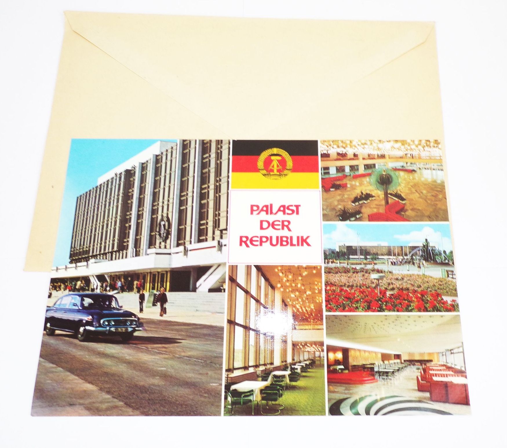 Berliner Fernsehturm Stift Tele Cafe Speisekarte Broschüren DDR 