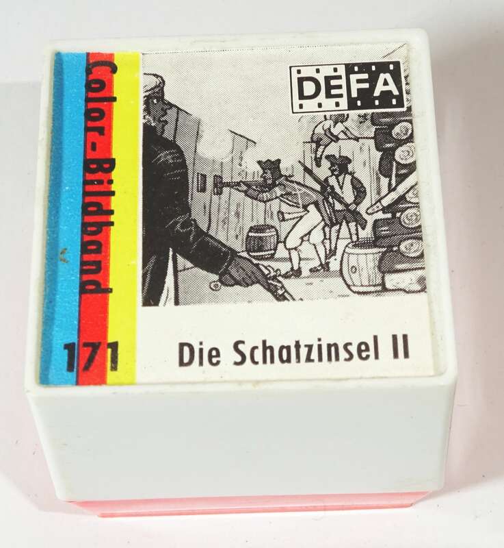Defa Color Bildband 171 Die Schatzinsel II Diafilm Rollfilm DDR 
