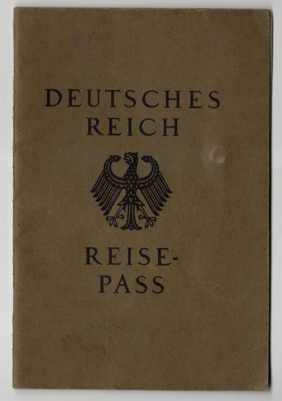 Deutsches Reich Reisepass 1931 Hamburg 