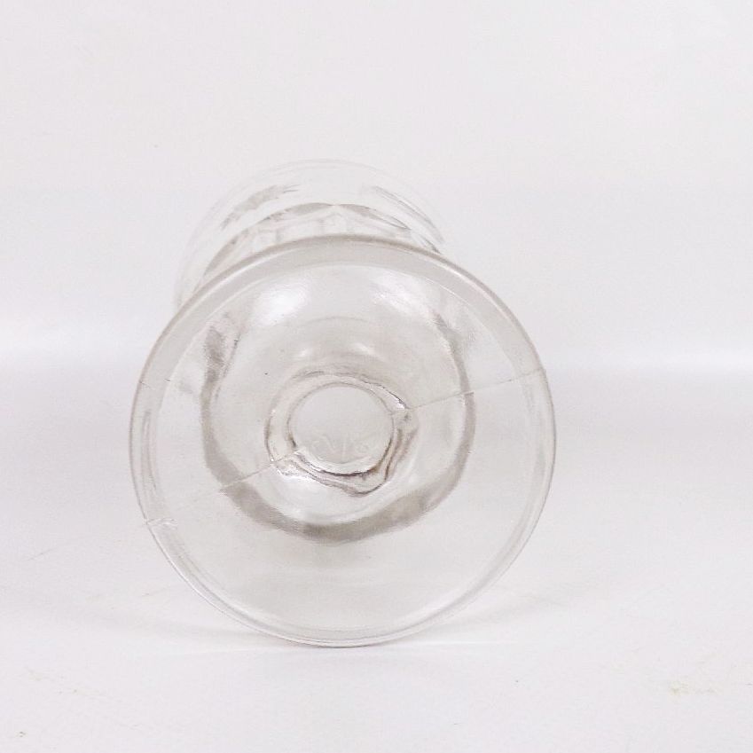 Alte Groggläser Pressglas 6 Stück Set Glasset Grogglas true vintage 