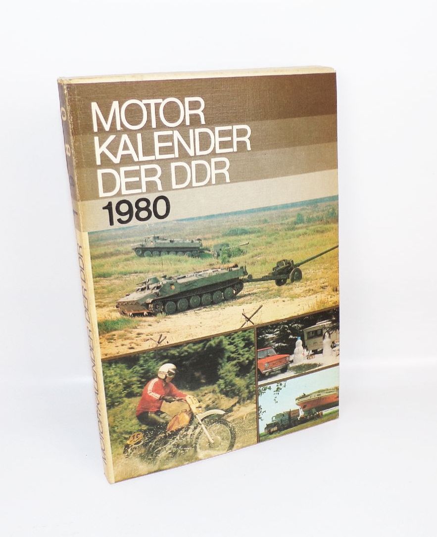 Motor Kalender der DDR Auswahl Motorkalender