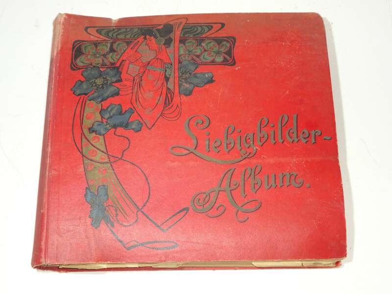 Liebig Bilder Album mit 264 Sammelbilder vor 1945 