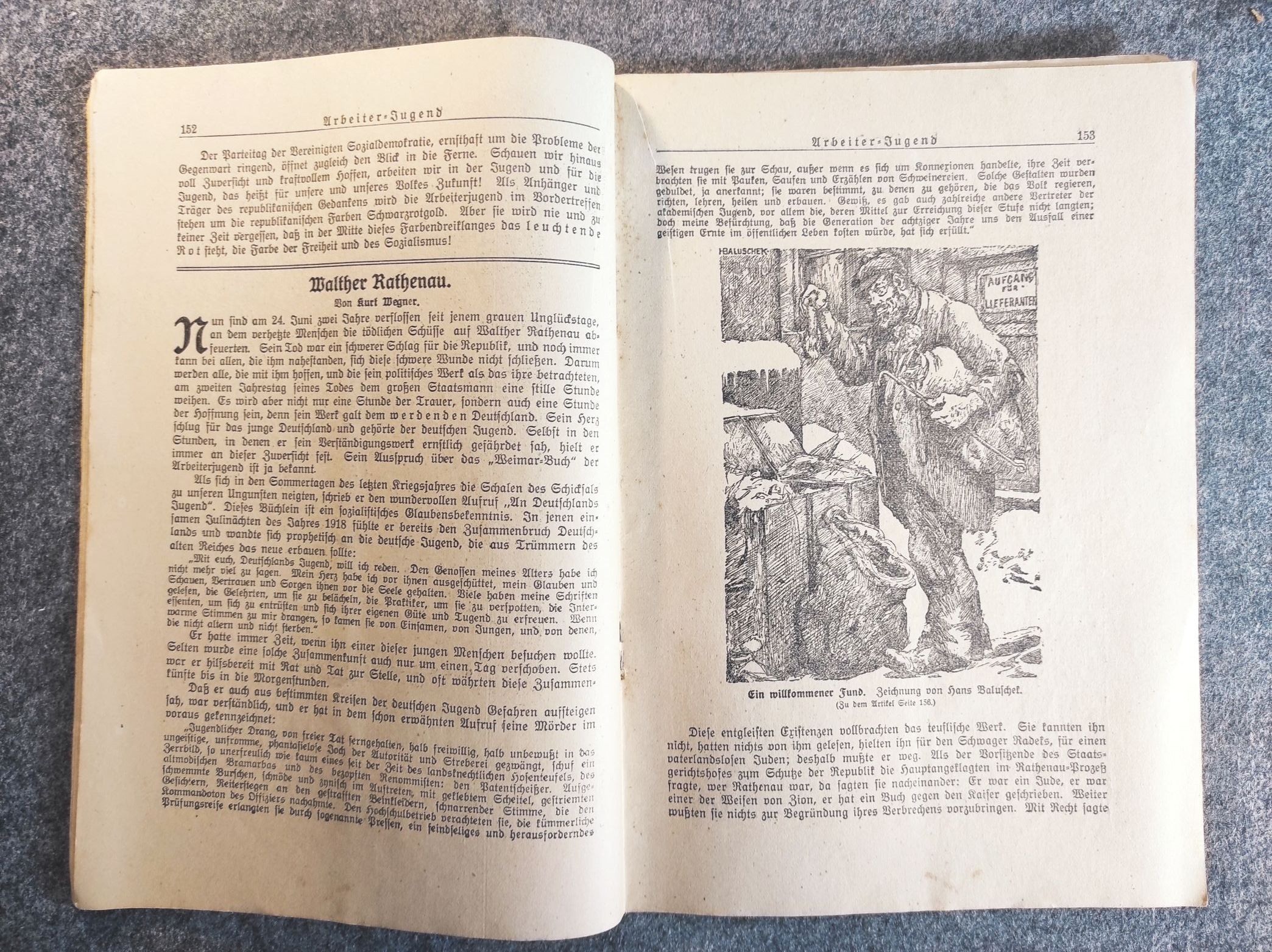 Arbeiter Jugend Heft 6 Unsere Reichskonferenz 1924 Arbeiter Jugend Heft 6 Unsere Reichskonferenz 1924