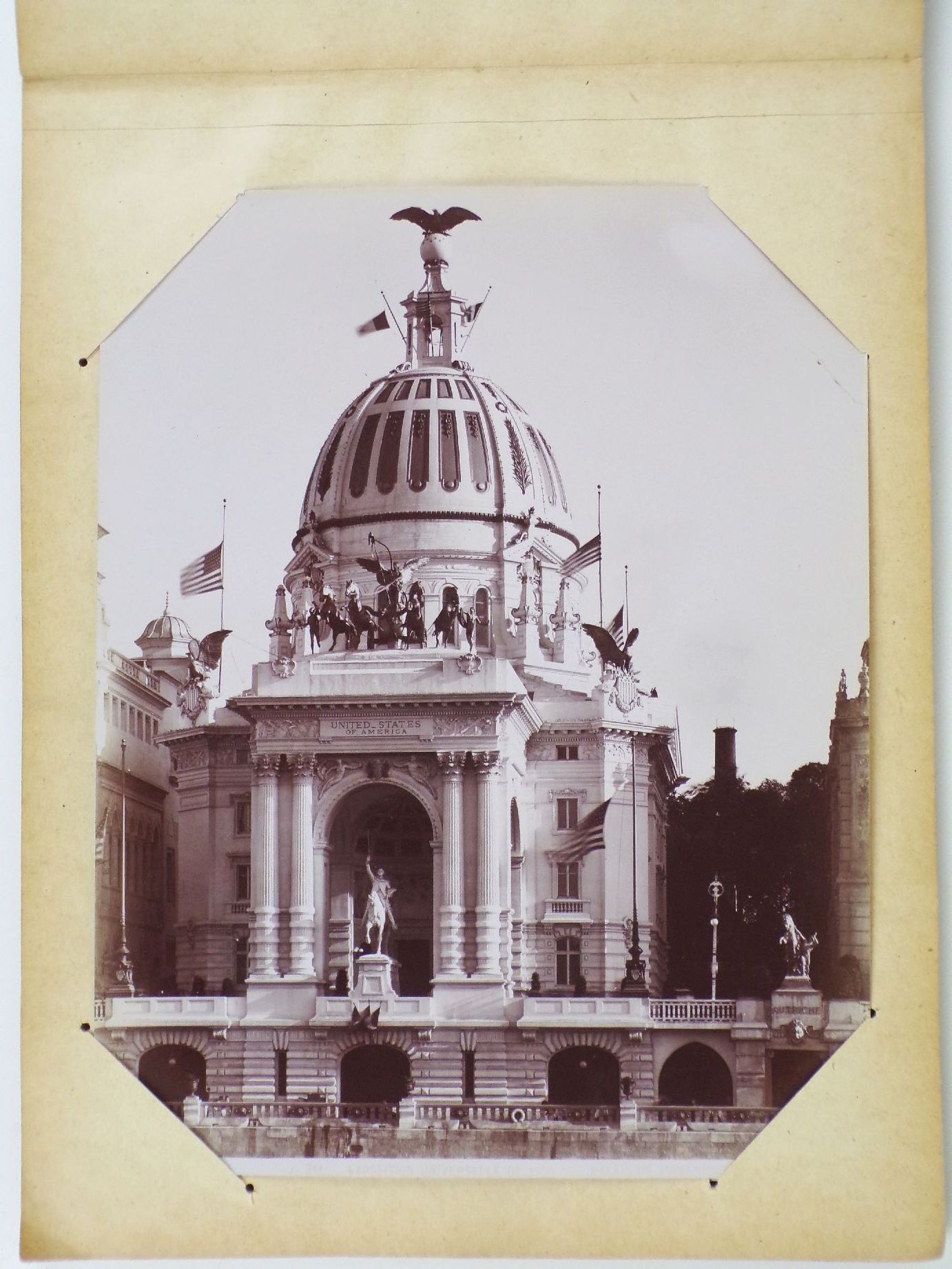 Fotoalbum 1900 Weltausstellung Paris Frankreich großformatige Fotos Exposition 