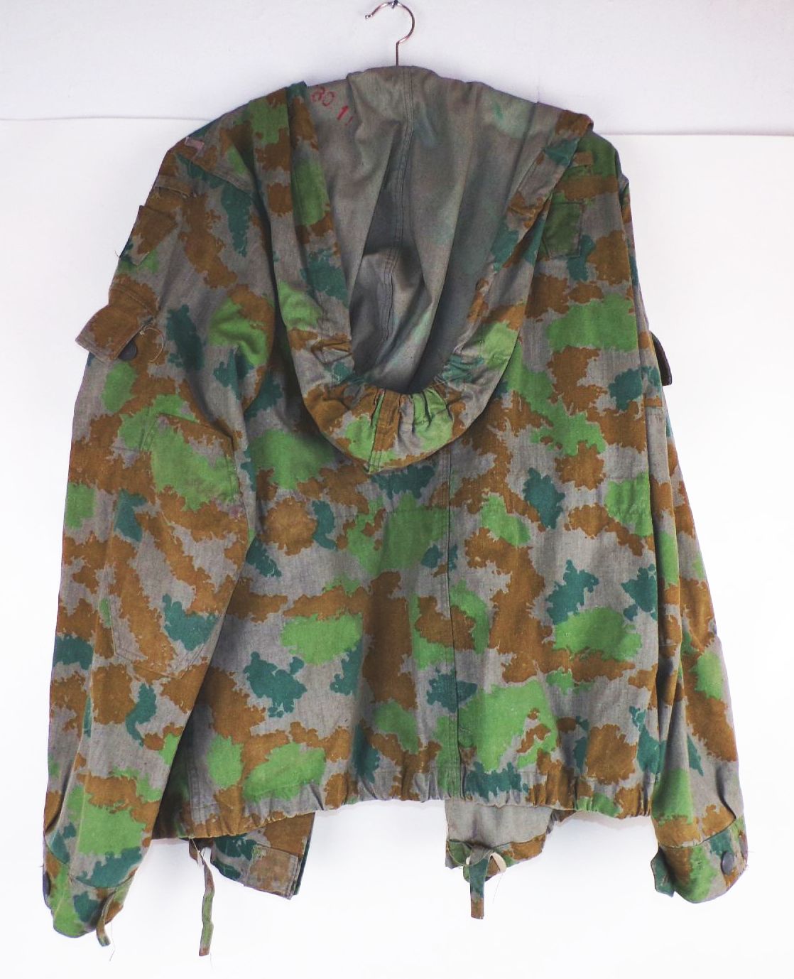 NVA Flächentarn Jacke Blumentarn Größe 1 Volksarmee Feldjacke Tarnjacke 