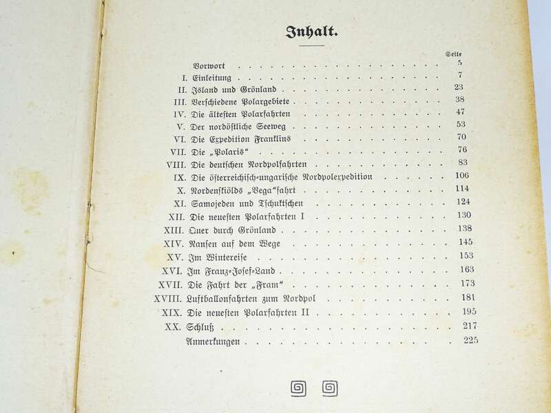 Die Eroberung des Nordpols David Haek um 1910 Entdeckungsreise