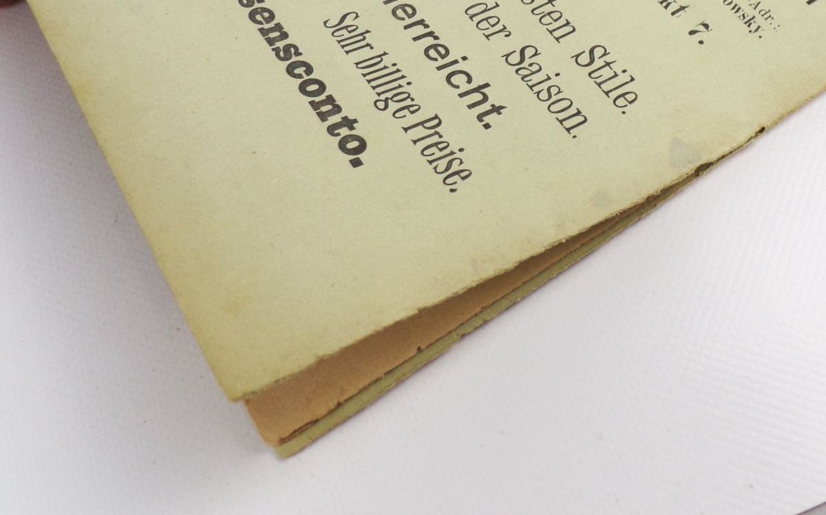 Reklame Kinderheft Buntes Allerlei Görlitz Mode Gebrüder Meirowsky