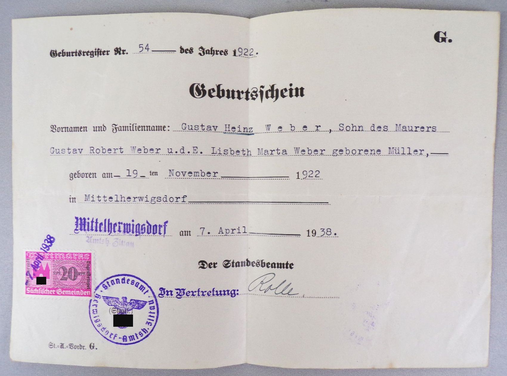 Weber Prüfungszeugnis Zittau 1941 Mittelherwigsdorf Geburtsschein historische Dokumente Weber Prüfungszeugnis Zittau 1941 Mittelherwigsdorf Geburtsschein historische Dokumente