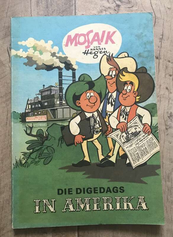 Mosaik Bücher und Hefte 60er bis 90er Comic DDR bis 1996