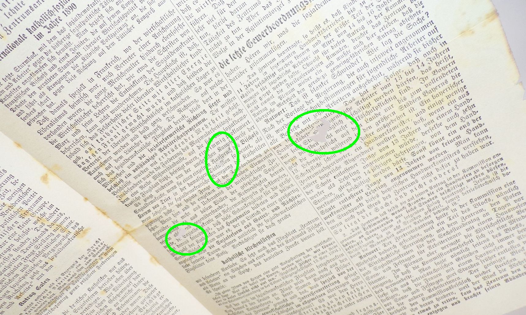 Politik Flugblatt Der Rote Leierkasten Christliche Sozialreform um 1920