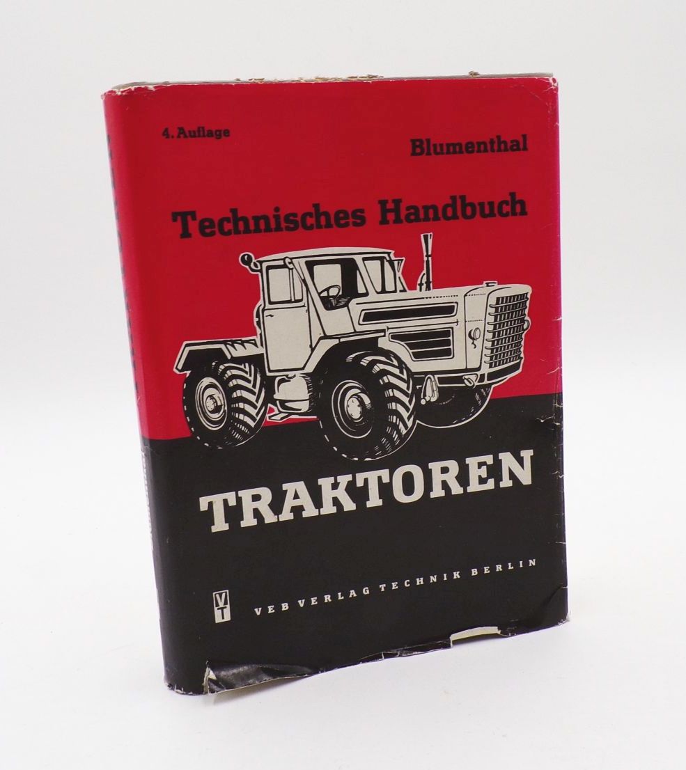 Technisches Handbuch Traktoren Blumenthal 1971 